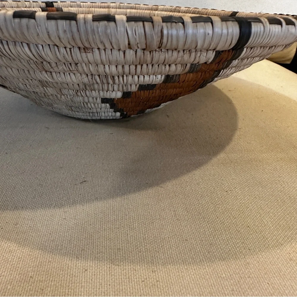 NWT Zambia, Africa Handmade Basket. Made by the Lozi people of Southern Africa